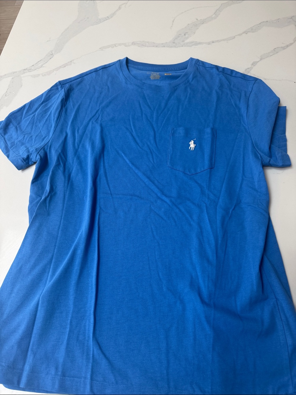Polo by Ralph Lauren Blue Pocket Short Sleeve Tee never worn